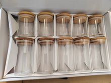 Load image into Gallery viewer, Bamboo lid jar