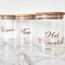 Load image into Gallery viewer, Bamboo lid jar