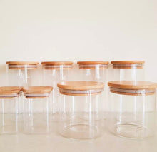 Load image into Gallery viewer, Bamboo lid jar