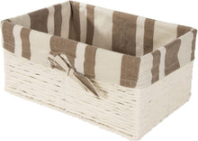 Load image into Gallery viewer, NESTING LINEN STORAGE BASKET