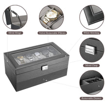 Load image into Gallery viewer, 12 slot watch & Jewelry Box organiser
