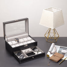 Load image into Gallery viewer, 12 slot watch & Jewelry Box organiser