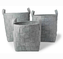 Load image into Gallery viewer, Felt storage basket