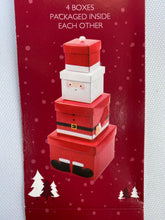 Load image into Gallery viewer, 4 piece stackable box set