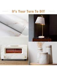 Load image into Gallery viewer, Marble self adhesive contact paper