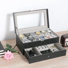 Load image into Gallery viewer, 12 slot watch & Jewelry Box organiser