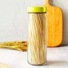 Load image into Gallery viewer, 3 piece glass canister set