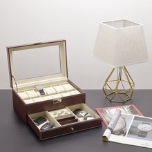 Load image into Gallery viewer, 12 slot watch & Jewelry Box organiser