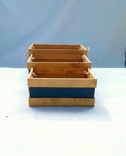 Load image into Gallery viewer, Chalkboard wooden crate