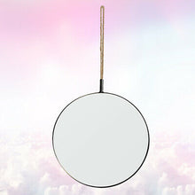 Load image into Gallery viewer, Gold mirror with rope
