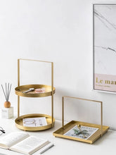 Load image into Gallery viewer, Metal storage tray