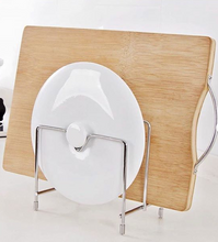 Load image into Gallery viewer, Pot lid and cutting board organiser. ⁣

