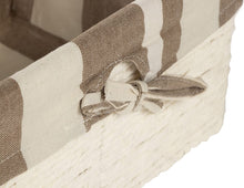 Load image into Gallery viewer, NESTING LINEN STORAGE BASKET
