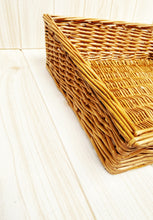 Load image into Gallery viewer, Hand woven wicker basket
