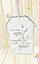 Load image into Gallery viewer, Christmas wooden tag
