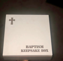 Load image into Gallery viewer, Christening/ Baptism box
