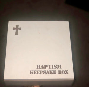Christening/ Baptism box