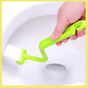 V shaped multipurpose cleaning brush