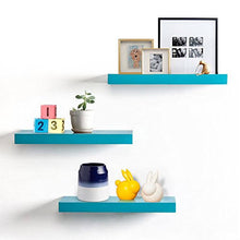 Load image into Gallery viewer, Blue floating shelf
