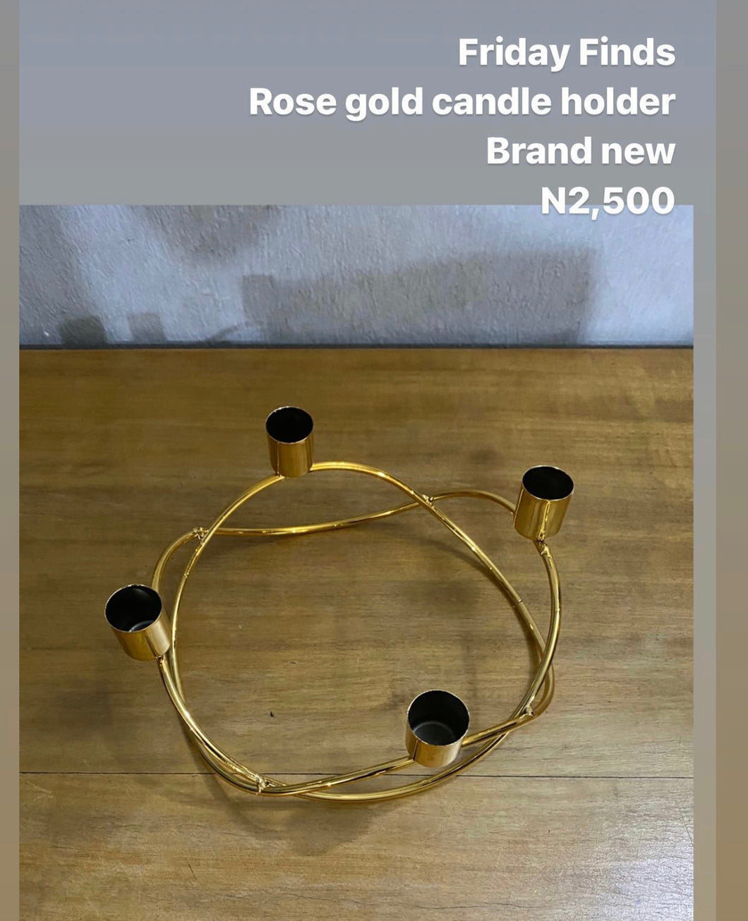 Candle holder