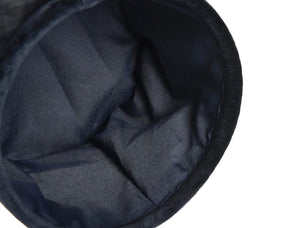 Mini velvet bin