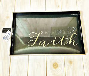 Leap of faith tray