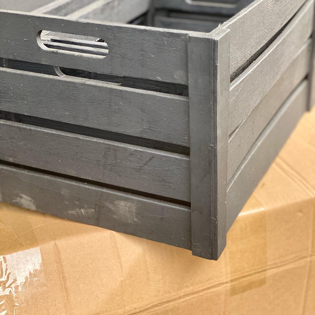 Wooden crates