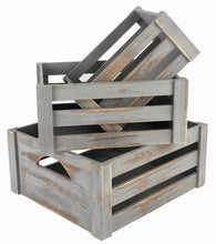Load image into Gallery viewer, Wooden crates
