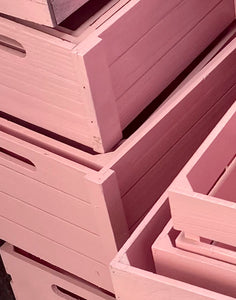 Wooden crates