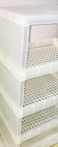 Multi functional 4 layer storage cabinet