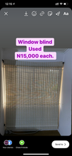 Load image into Gallery viewer, Window blind
