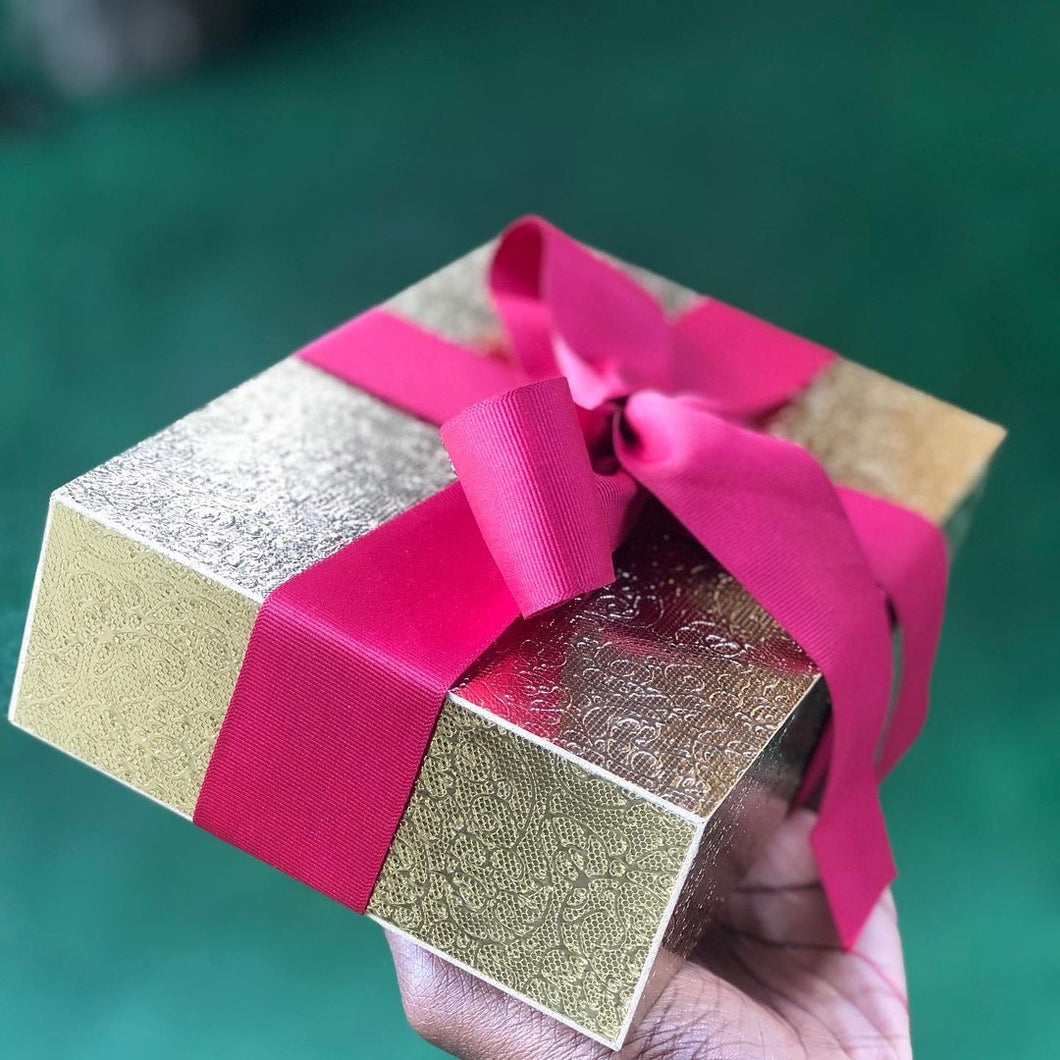 Gold foil box