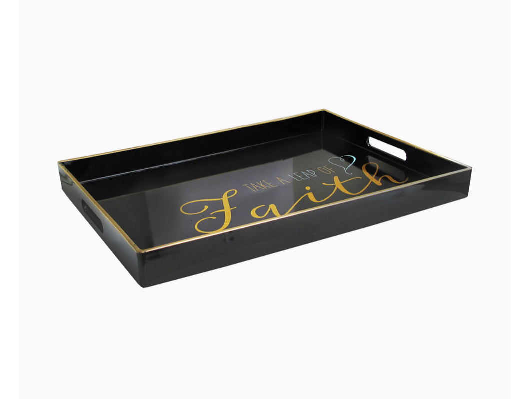Leap of faith tray