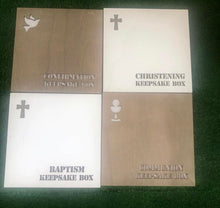 Load image into Gallery viewer, Christening/ Baptism box
