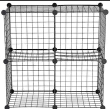 Load image into Gallery viewer, Metal Storage Cube Organizer
