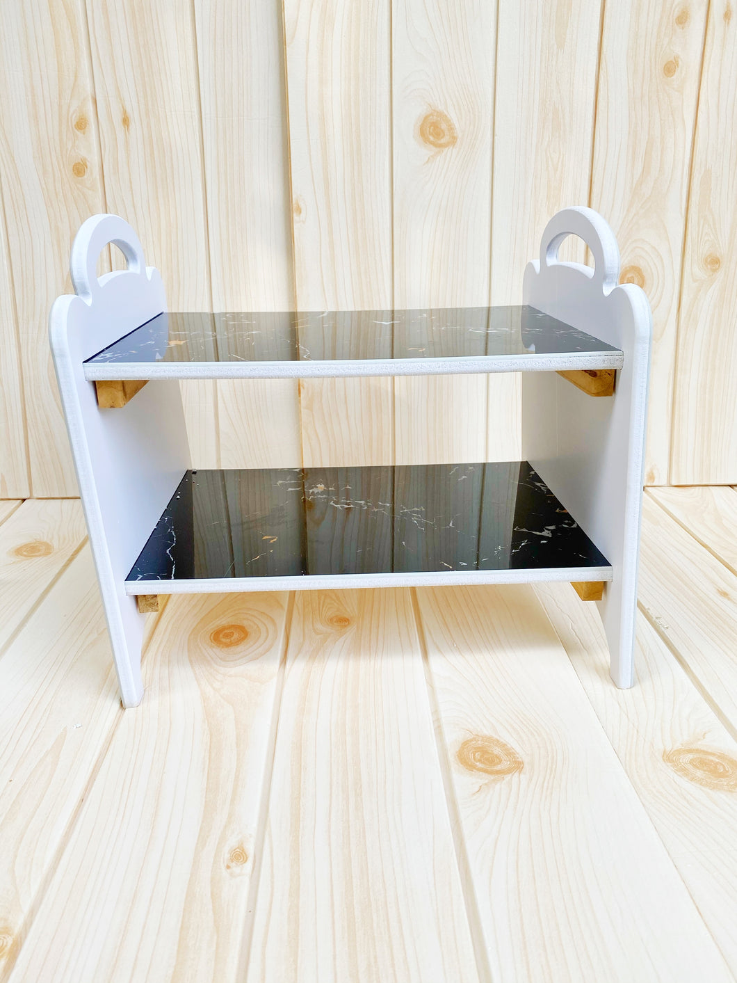 Two tier rack
