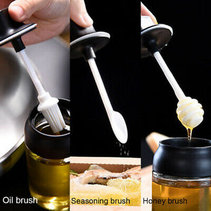 Glass seasoning bottle