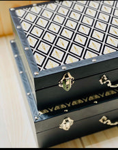 Load image into Gallery viewer, Aztec print box
