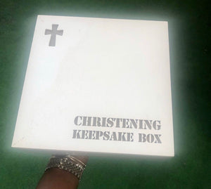 Christening/ Baptism box