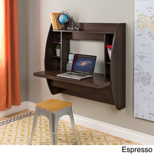 Load image into Gallery viewer, Wall mounted floating desk
