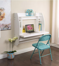 Load image into Gallery viewer, Wall mounted floating desk
