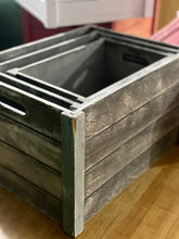 Load image into Gallery viewer, Wooden crates
