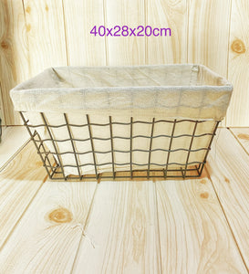 Metal Storage Basket